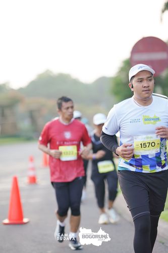 Race photo from Taman Budaya x BOGORUN 2025
