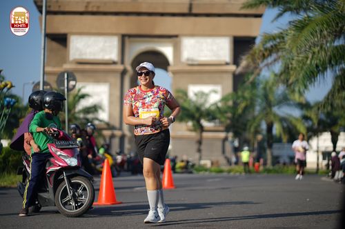 Race photo from Kediri Half Marathon 2024