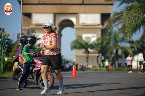 Race photo from Kediri Half Marathon 2024