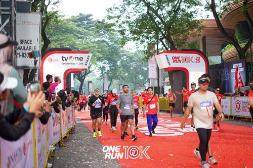 Race photo from ONE RUN 10K 2025