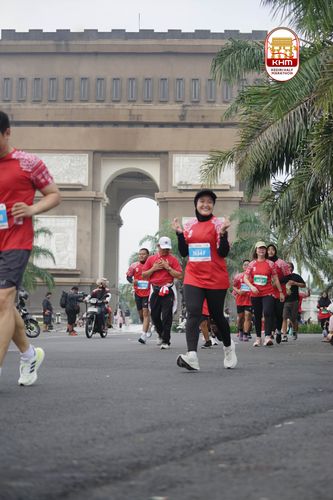 Race photo from Kediri Half Marathon 2025