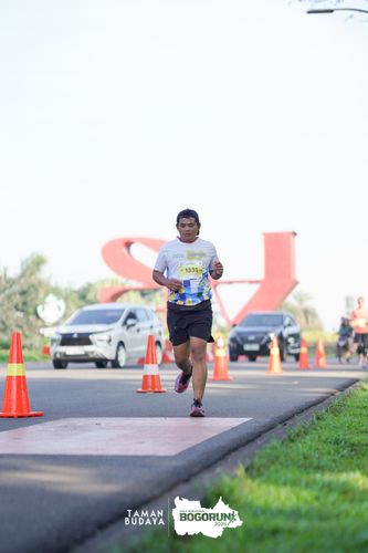 Race photo from Taman Budaya x BOGORUN 2025