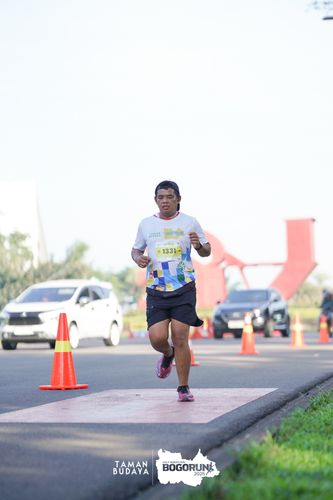 Race photo from Taman Budaya x BOGORUN 2025