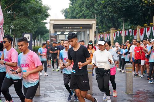 Race photo from Nu Skin RUN 10K Vibes 2024