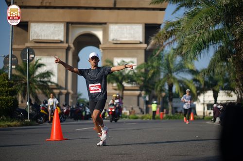 Race photo from Kediri Half Marathon 2024