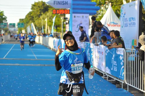 Race photo from Jabar Run 10K 2024