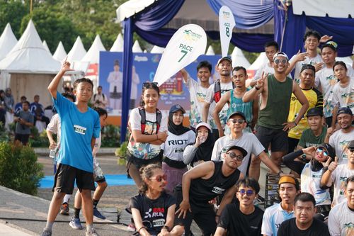 Race photo from ABR 2024 VIBES