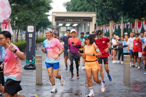 Race photo from Nu Skin RUN 10K Vibes 2024