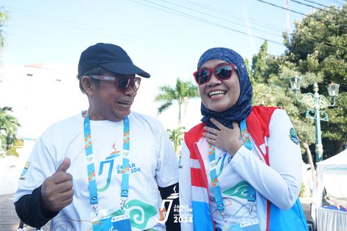 Race photo from Jabar Run 10K 2024