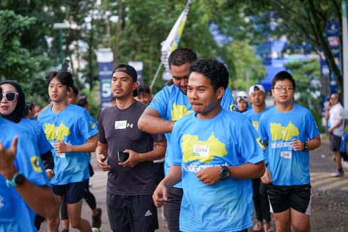 Race photo from Chasing Bogorun 2025