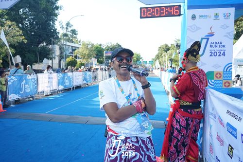 Race photo from Jabar Run 10K 2024