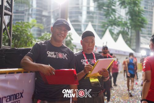 Race photo from ONE RUN 10K 2025