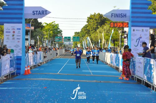 Race photo from Jabar Run 10K 2024