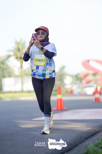 Race photo from Taman Budaya x BOGORUN 2025