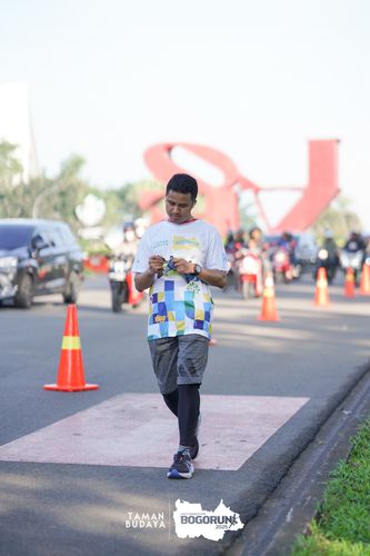 Race photo from Taman Budaya x BOGORUN 2025