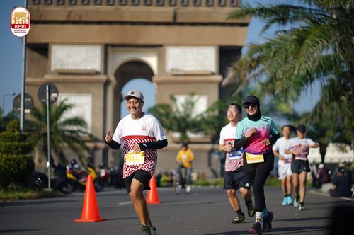 Race photo from Kediri Half Marathon 2024