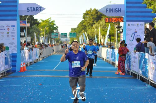 Race photo from Jabar Run 10K 2024