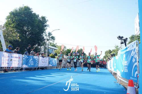 Race photo from Jabar Run 10K 2024