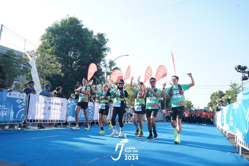 Race photo from Jabar Run 10K 2024
