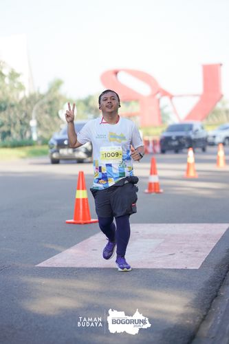Race photo from Taman Budaya x BOGORUN 2025