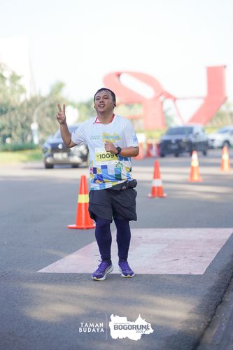 Race photo from Taman Budaya x BOGORUN 2025