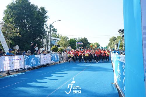 Race photo from Jabar Run 10K 2024