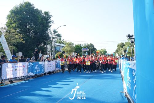 Race photo from Jabar Run 10K 2024
