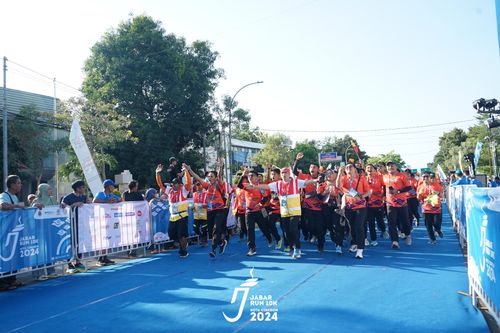 Race photo from Jabar Run 10K 2024