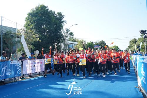 Race photo from Jabar Run 10K 2024