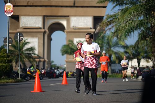 Race photo from Kediri Half Marathon 2024