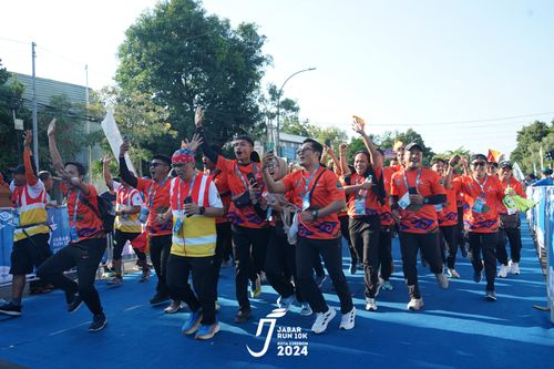 Race photo from Jabar Run 10K 2024