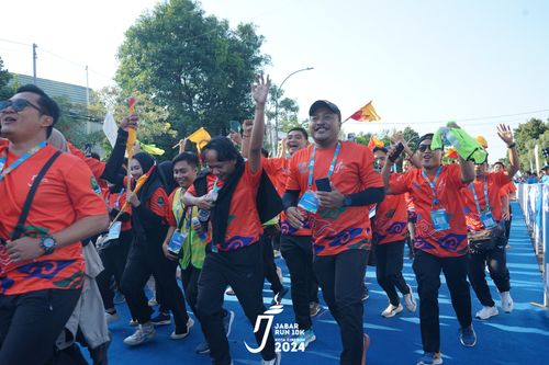 Race photo from Jabar Run 10K 2024