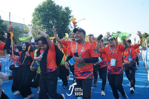 Race photo from Jabar Run 10K 2024