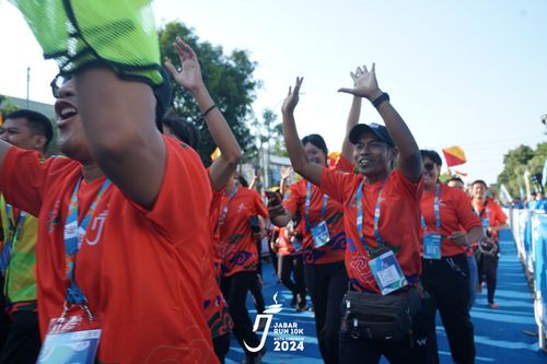 Race photo from Jabar Run 10K 2024