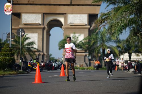 Race photo from Kediri Half Marathon 2024