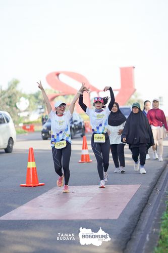 Race photo from Taman Budaya x BOGORUN 2025