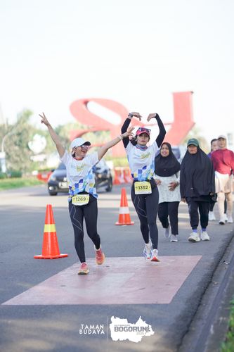 Race photo from Taman Budaya x BOGORUN 2025