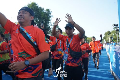 Race photo from Jabar Run 10K 2024