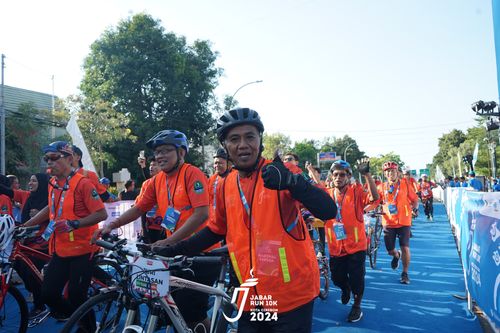 Race photo from Jabar Run 10K 2024