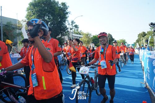 Race photo from Jabar Run 10K 2024