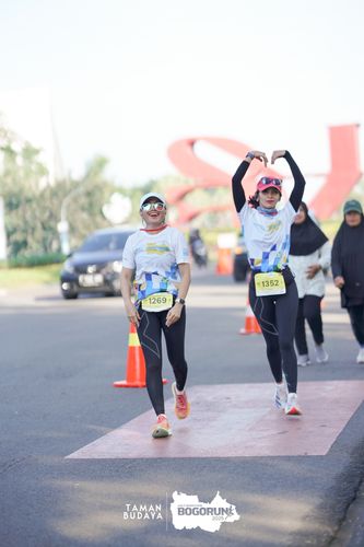 Race photo from Taman Budaya x BOGORUN 2025