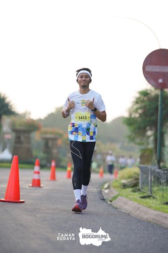 Race photo from Taman Budaya x BOGORUN 2025