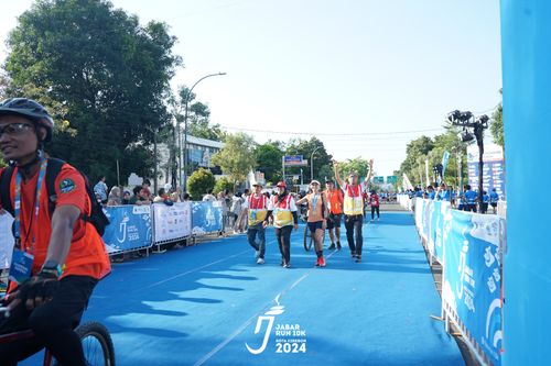 Race photo from Jabar Run 10K 2024