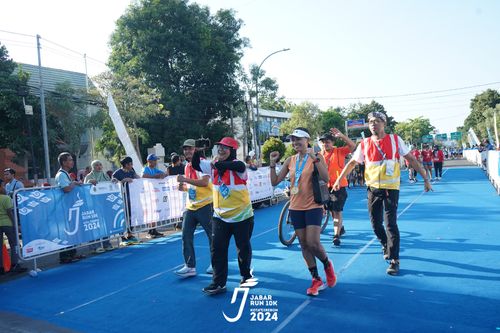 Race photo from Jabar Run 10K 2024