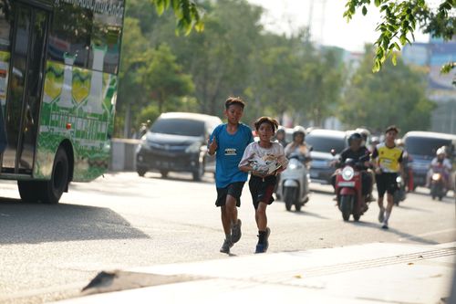 Race photo from ABR 2024 VIBES