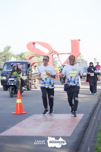 Race photo from Taman Budaya x BOGORUN 2025