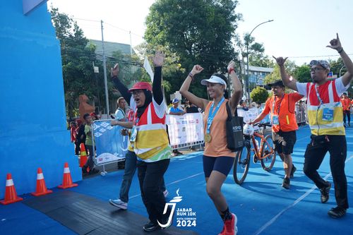 Race photo from Jabar Run 10K 2024
