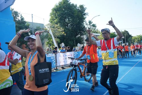 Race photo from Jabar Run 10K 2024
