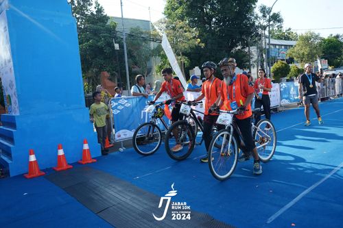 Race photo from Jabar Run 10K 2024