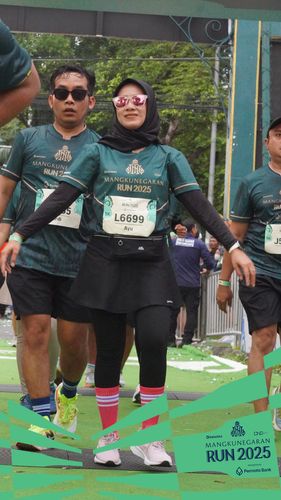Race photo from Mangkunegaran Run 2025